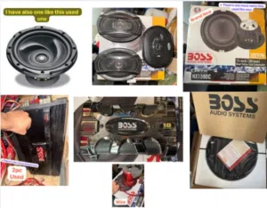 Full sound system:BOSS subs (new+used) + amps + speakers + cap + Pioneer + Kenwood + wires–550 AED