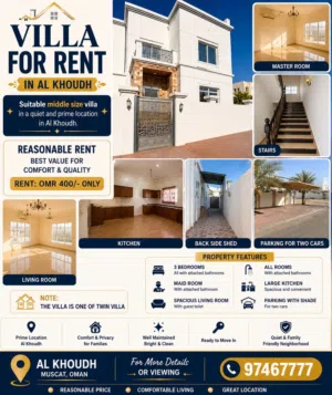 Villa for rent