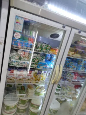 ثلاجه عرض  سوبر ماركت