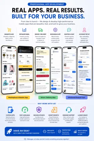 تطبيق خاص لبزنسك يبدأ من 1000 دينار+