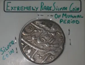 antique silver coin 400years old
