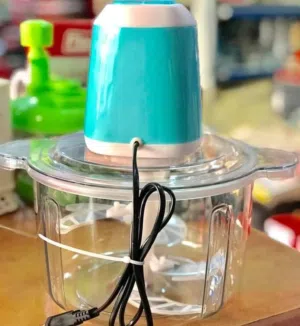 مفرمة الملوخيه واللحوم والخضار ( الشمس )4 لتر كفالة سنة كاملة