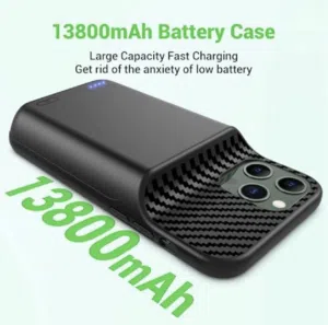 13800Battery Case for iPhone 13 Pro 14-