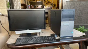 جهاز PC مكتبي ماركة DELL من طراز OPTIPLEX 7010 و16 جيجا RAM ومعالج INTEL CORE I7 ونظام ويندوز 10 برو