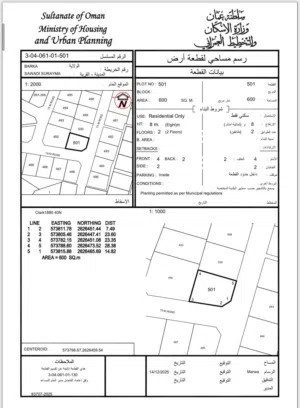 Residential Land for Sale in Al Batinah Barka