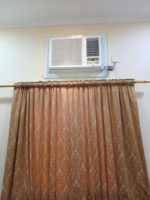 Two big size pair of curtains  very good quality  Just wash from the laundry  8 BD pickup juffair  W