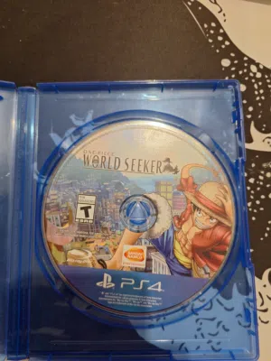 One piece world seeker PS4 game Cd used