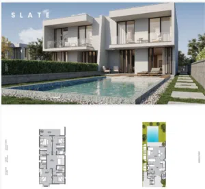 Twin House for sale  - Sea View & Private pool & Garden