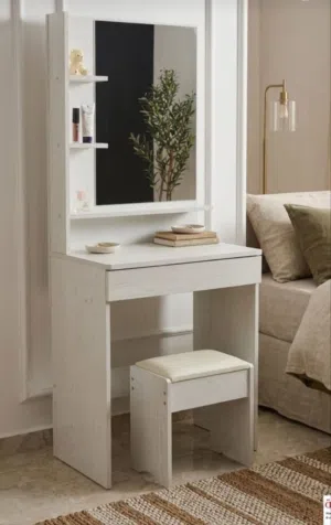 تواليت مع مراية ومقعد