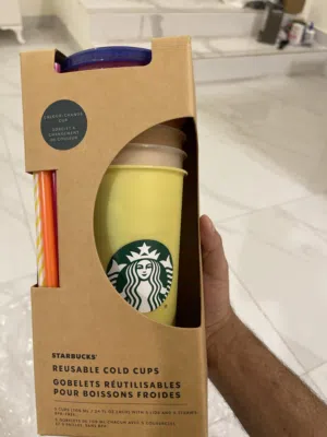 Starbucks Reusable Cold Cups MINT CONDITION for 8BD