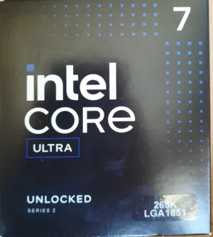 Intel Core Ultra 7 265k جديد مسكر