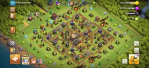حساب كلاش اوف كلانس تاون11 ماكس 10