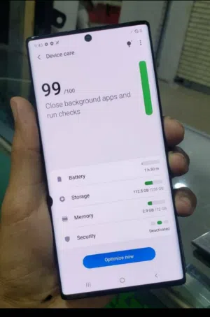 Samsung Galaxy Note 10 Plus 256 GB in Sana'a