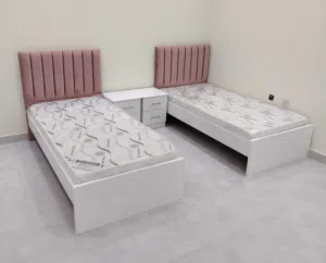 Single bed and small cupboard selling in Qatar brand new and msttress, bedroom set, sofa,selling