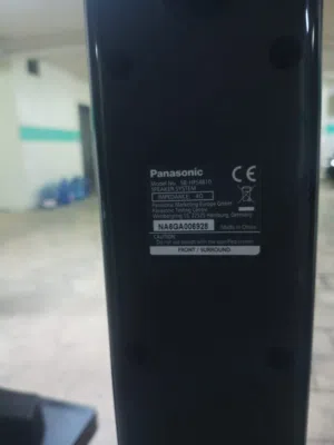 جهاز مسرح منزلي مع مشغل DVD من Panasonic بحالة ممتازة جدا