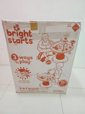 For Sale: Bright Starts 3-in-1 Around We Go Activity Center & Table Ages 6 Months Plus
