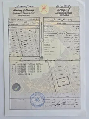 أراضي شبك سكنية في المعمير 4/نزوى