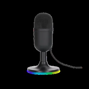 MIC-06 انفجار 40 ميكروفون آر جي بي وصلة USB وتشغيلها لسهولة الاستخدام تأثير إضاءة RGB،