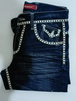 بنطلون جينز رجالي CIPOBAXX أصلي – مستخدم بحالة ممتازة جدًا – تصميم مميز وجودة عالية