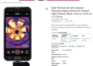 Seek Thermal Compact Infrared Camera