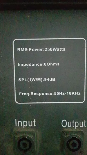 Sound Systems . Used3