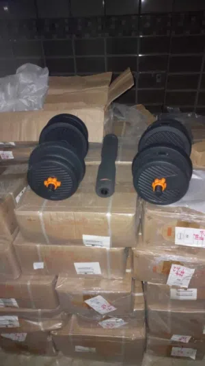 دامبلز وبار نوع سوبر ممتاز ولأول مرة