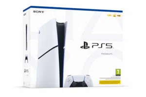 للبيع PS5 Slim نسخة الدسك 1TB مع يد أصلية استعمال خفيف