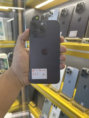 جهاز 14promax مبدل بطاريه اصليه ذاكره 256