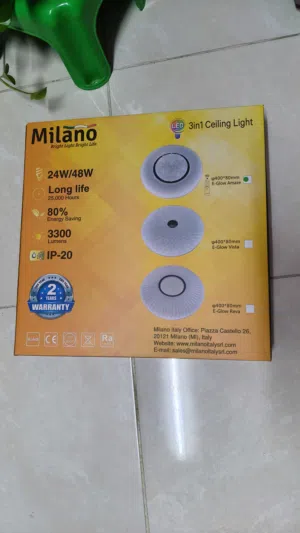 [NEW] Milano 3 in 1 Ceiling Light/Lamp