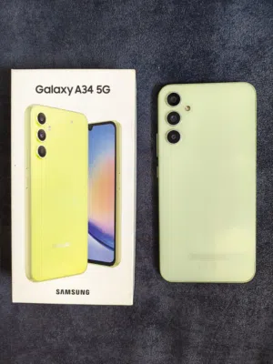 سامسونج جالاكسي A34 لون اخضر