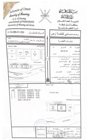 ارض سكني تجاري في ولاية لوى / الزاهية