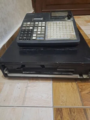 جهاز كاش كاسيو مستعمل لمحلات البقالة و المطاعم والمحلات التجارية العامة.