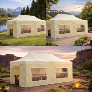 خيمة اربع اتجاهات مغلقة للبيع الطول: 6 متر