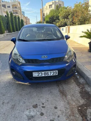 2014 Kia Rio Hatchback for Sale - Blue, Excellent Condition, Fully Equipped
