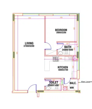 ITC One bedroom for Sale in Muscat Hills تملك حر لجميع الجنسيات مع إقامة دائمة