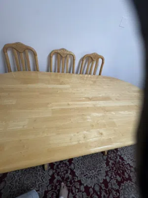 Dinning table with three chairs