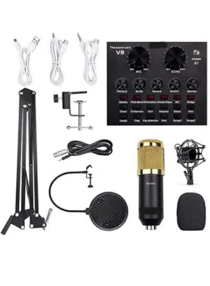 ميكروفون مكثف احترافي Professional Condenser Microphone 800-BM.