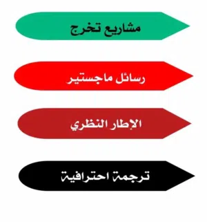 حل واجبات رسائل ماجستير