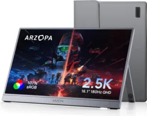 ARZOPA Z3FC Portable Gaming Monitor, 16.1-inch IPS Display  for sale