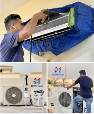 Ac repair service sale with instelletin