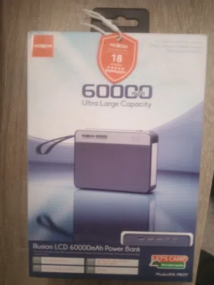باور بانك MDXOM Illusion LCD 60000mAh Power Bank