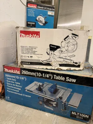 للبيع مناشير اصلية مكيتا شبة جديدة