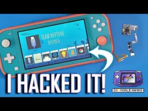 ننتندو سويتش لايت معدل مع 6000 لعبة متاحة Nintendo Switch Lite modded
