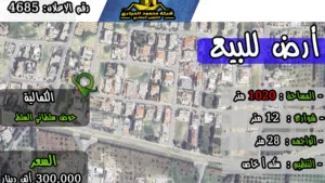 Residential Land for Sale in Amman Al Kamaliya