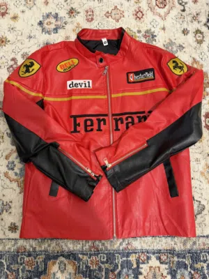 Red Ferrari jacket