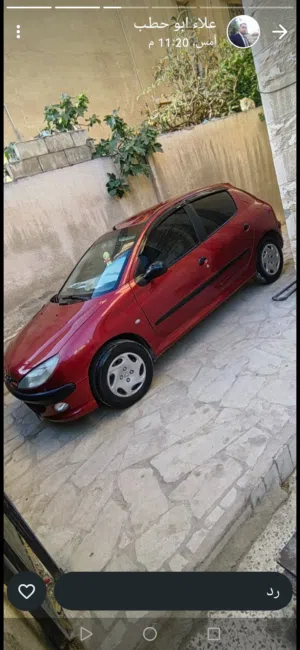 بيجو 206 موديل 2001 للبيع