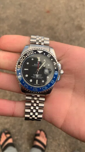 ساعه روكلس بحاله ممتازه