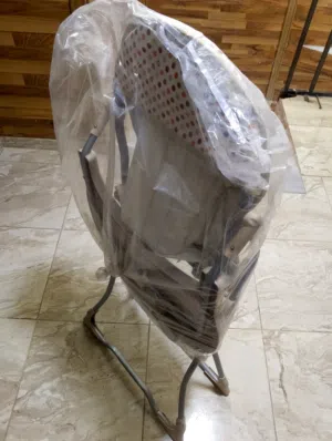 عربابة اطفال براند جونيور وكرسي طعام للاطفال