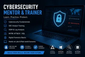 Cybersecurity Mentor  SOC Analyst Training