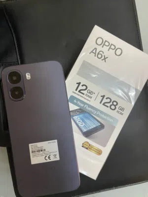 Oppo A6x  جديد فقط مفتوح من الكرتون ضمان سنتين
